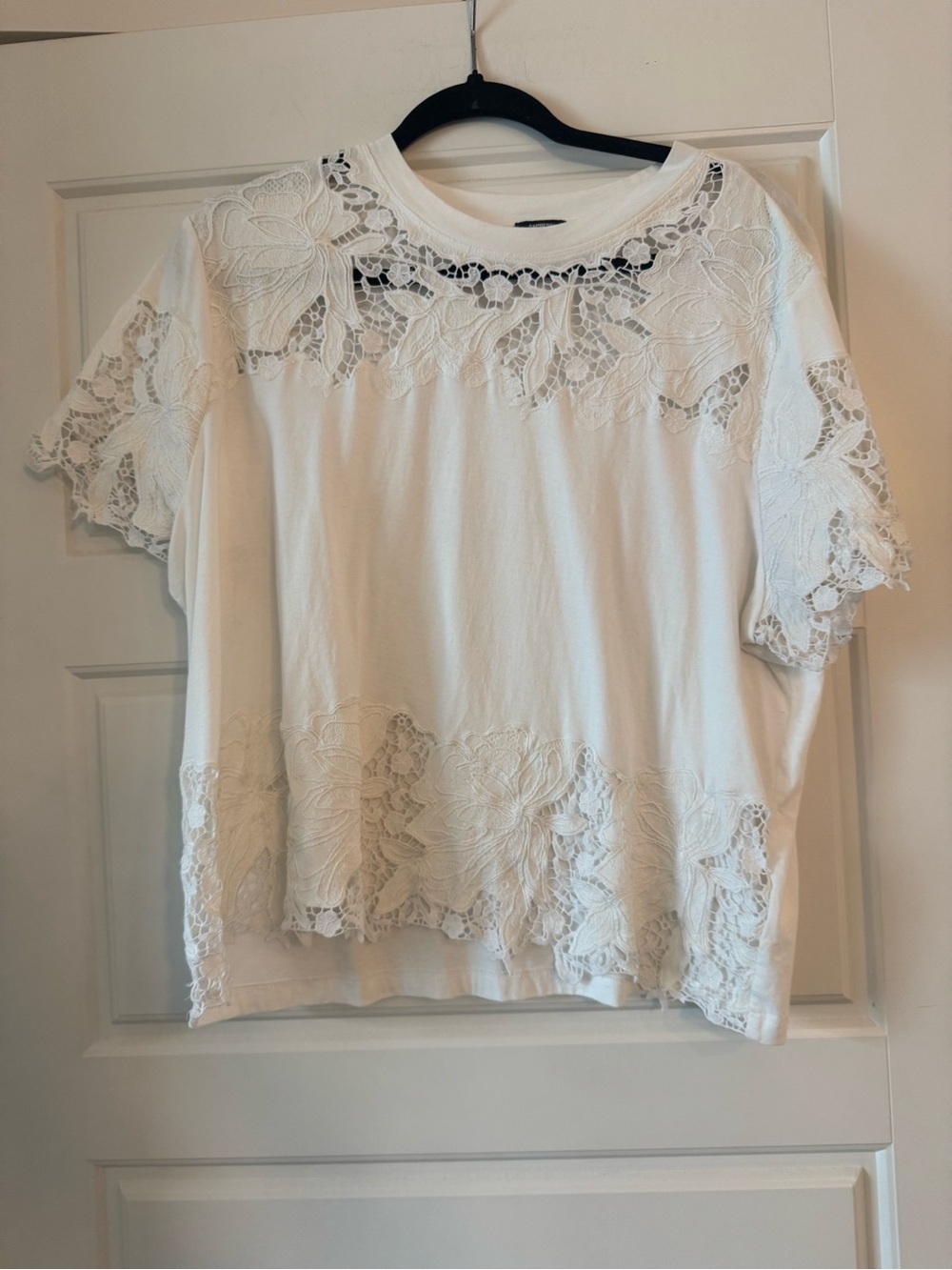 Express lace top
